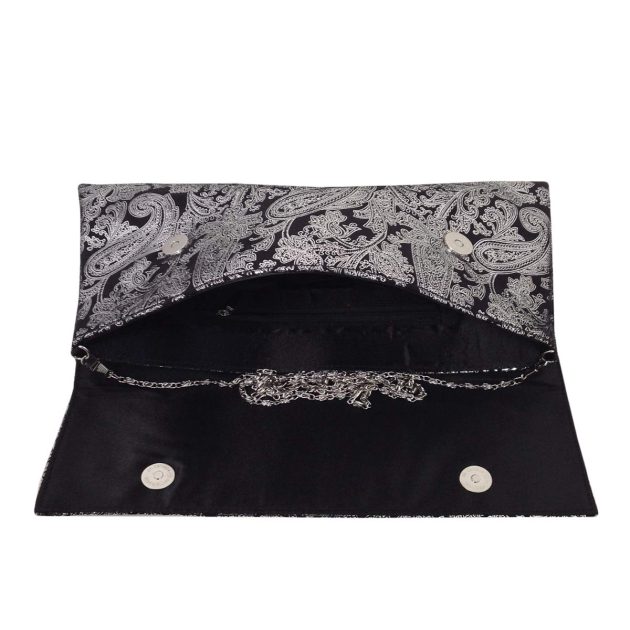Paisley print clutch - Image 5