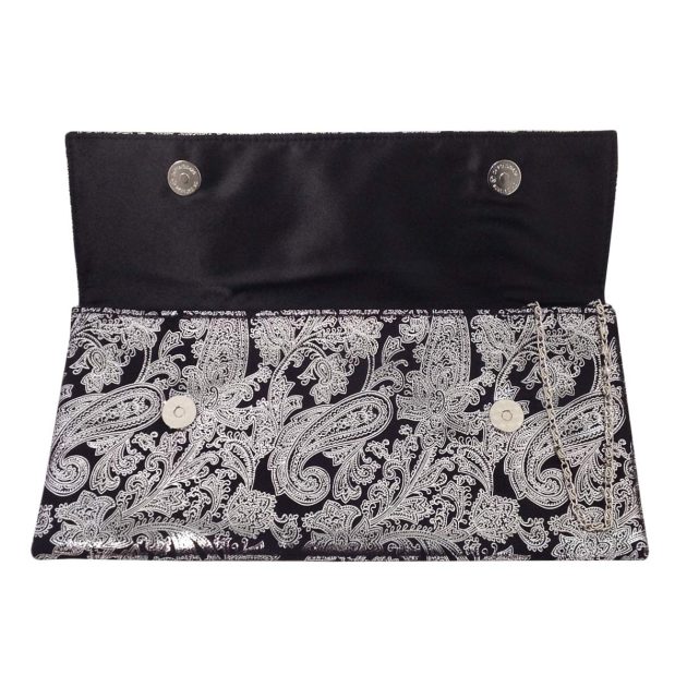 Paisley print clutch - Image 4