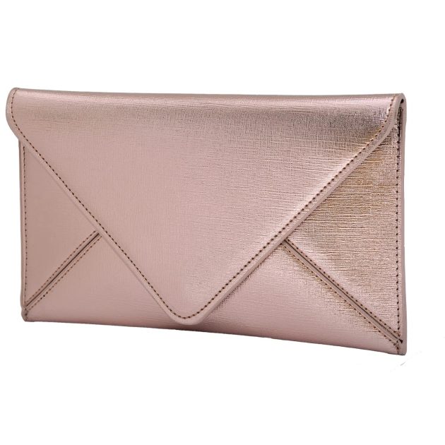 Champagne Metal Clutch