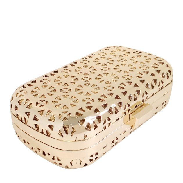 Cutout Metal Box Clutch - Image 4