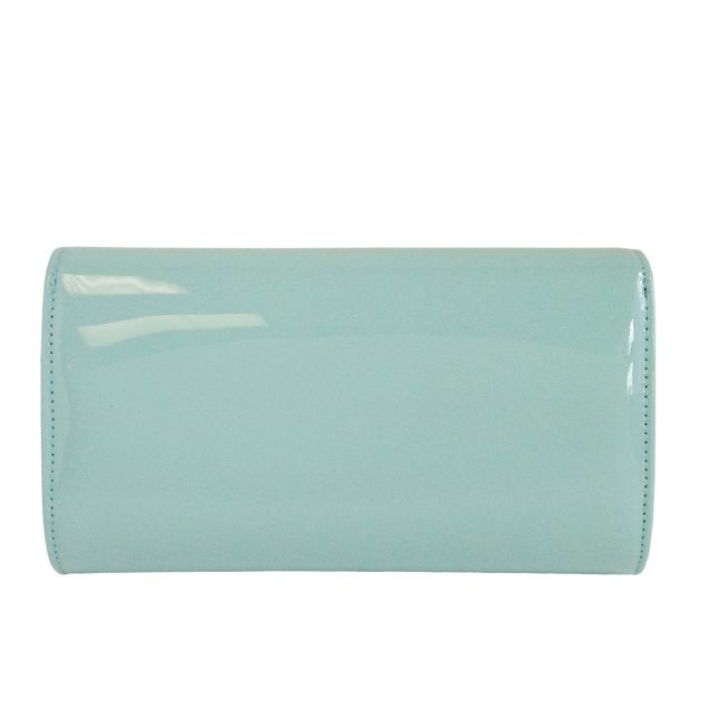 Faux Patent Glossy Candy Clutch - Image 2